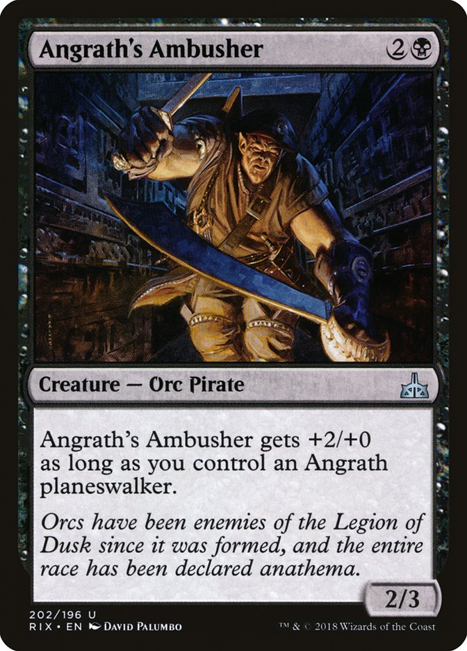 Angrath's Ambusher [Rivals of Ixalan] | Silver Goblin