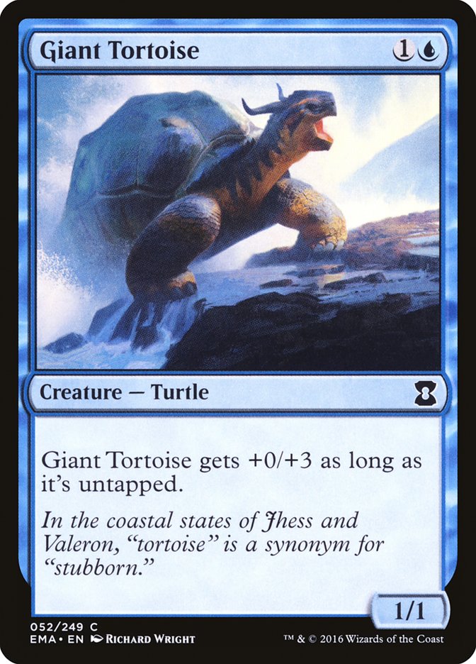 Giant Tortoise [Eternal Masters] | Silver Goblin