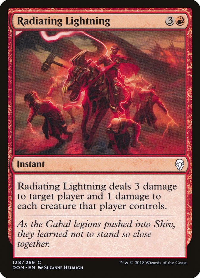 Radiating Lightning [Dominaria] | Silver Goblin