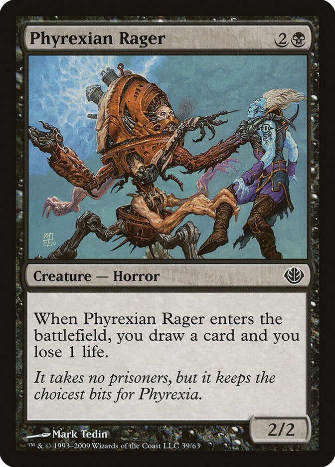 Phyrexian Rager [Duel Decks: Garruk vs. Liliana] | Silver Goblin