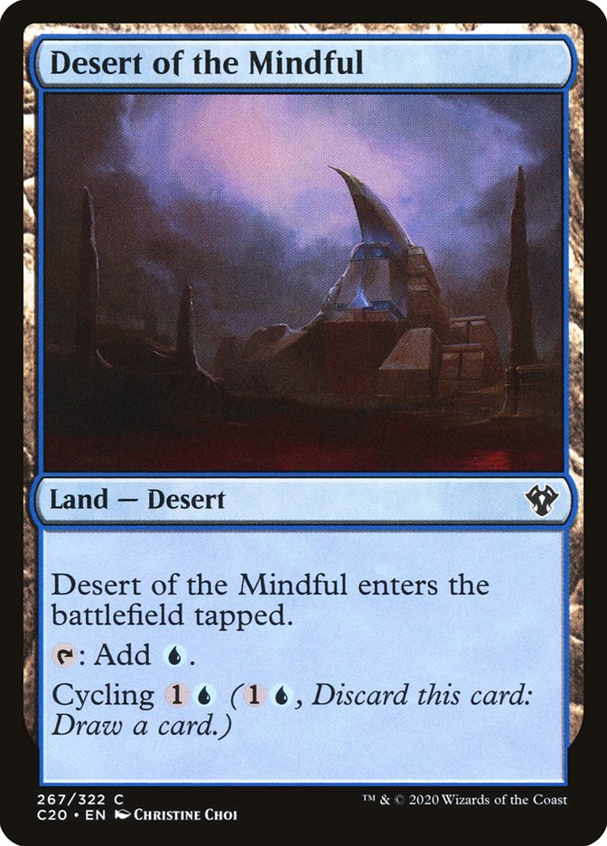 Desert of the Mindful [Commander 2020] | Silver Goblin