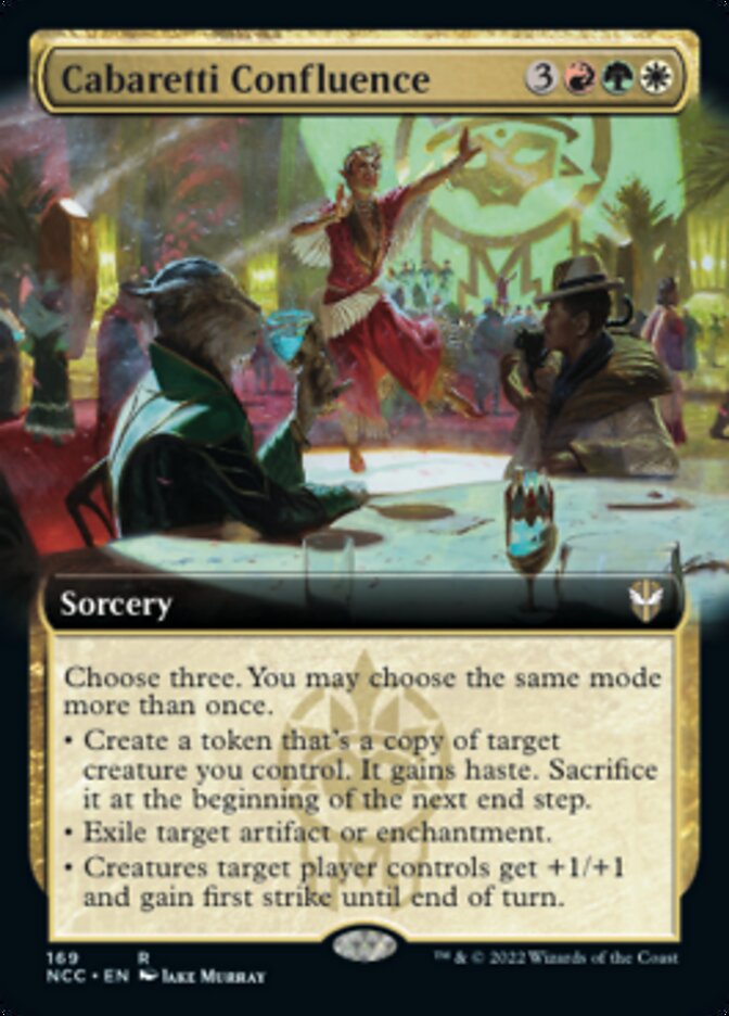 Cabaretti Confluence (Extended Art) [Streets of New Capenna Commander] | Silver Goblin