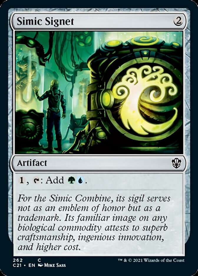 Simic Signet [Commander 2021] | Silver Goblin