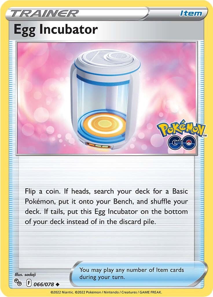 Egg Incubator (066/078) [Pokémon GO] | Silver Goblin