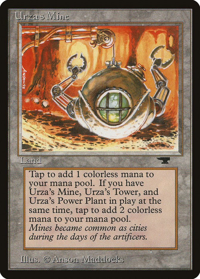 Urza's Mine (Orange Background) [Antiquities] | Silver Goblin