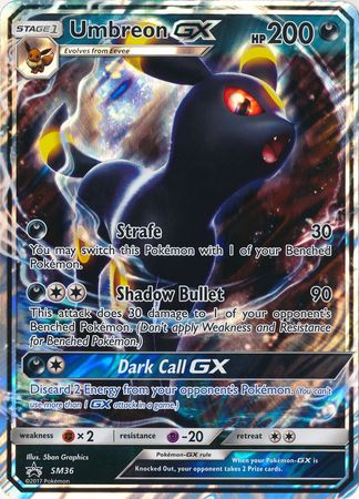 Umbreon GX (SM36) (Jumbo Card) [Sun & Moon: Black Star Promos] | Silver Goblin