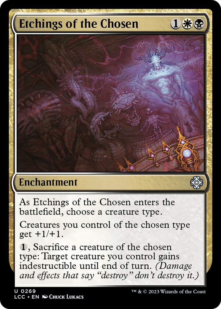 Etchings of the Chosen [The Lost Caverns of Ixalan Commander] | Silver Goblin