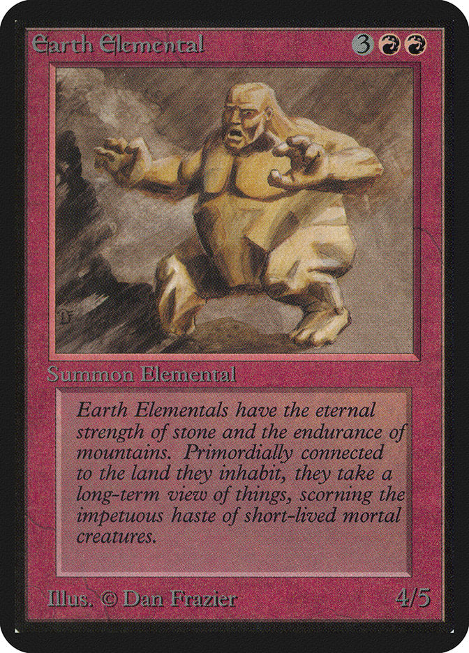 Earth Elemental [Alpha Edition] | Silver Goblin