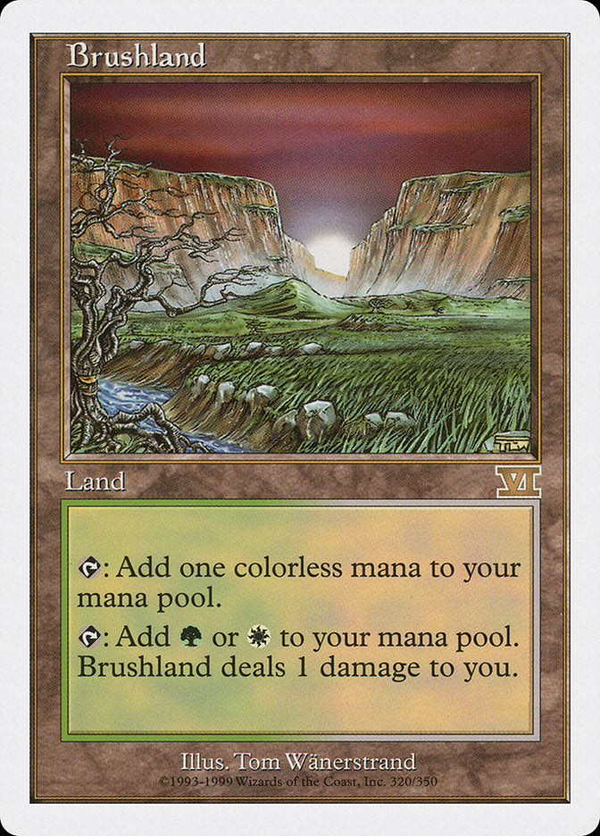 Brushland [Classic Sixth Edition] | Silver Goblin