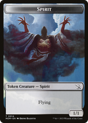 Phyrexian Myr // Spirit (14) Double-Sided Token [March of the Machine Tokens] | Silver Goblin