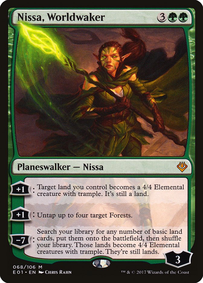 Nissa, Worldwaker [Archenemy: Nicol Bolas] | Silver Goblin
