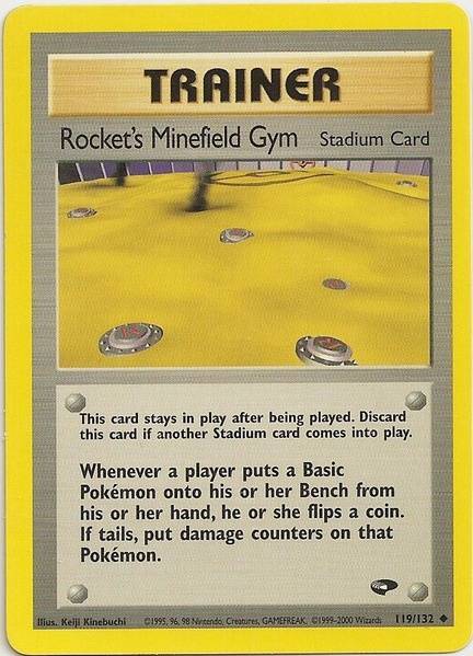 Rocket's Minefield Gym (119/132) [Gym Challenge Unlimited] | Silver Goblin