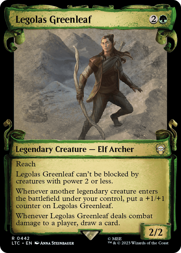 Legolas Greenleaf [The Lord of the Rings: Tales of Middle-Earth Commander Showcase Scrolls] | Silver Goblin