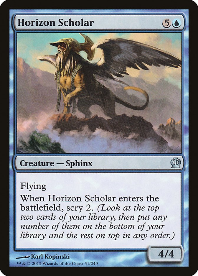 Horizon Scholar [Theros] | Silver Goblin