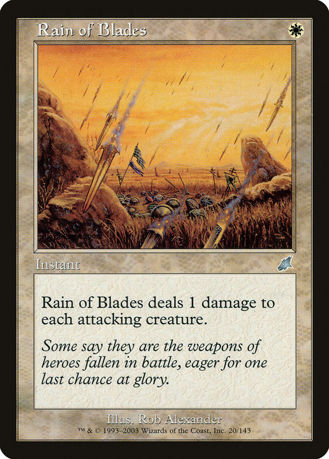 Rain of Blades [Scourge] | Silver Goblin