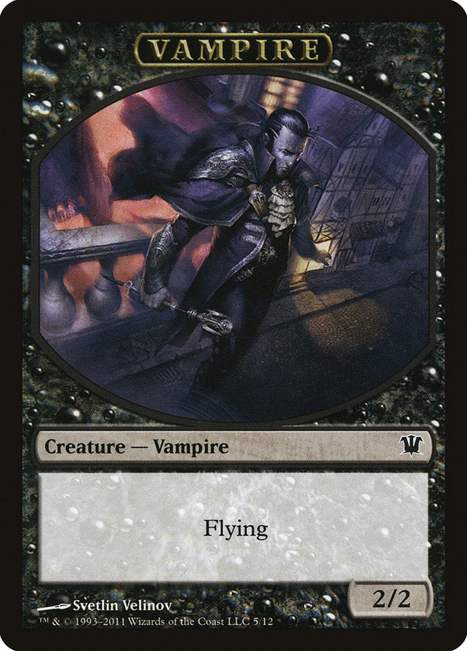 Vampire Token [Innistrad Tokens] | Silver Goblin