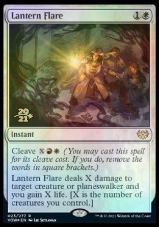 Lantern Flare [Innistrad: Crimson Vow Prerelease Promos] | Silver Goblin