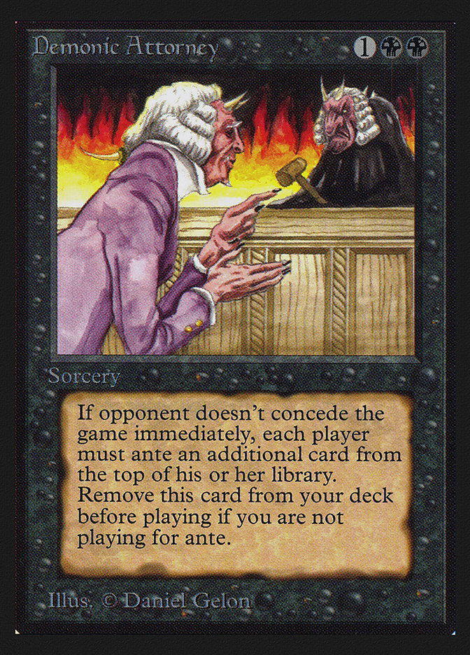 Demonic Attorney [Collectors' Edition] | Silver Goblin