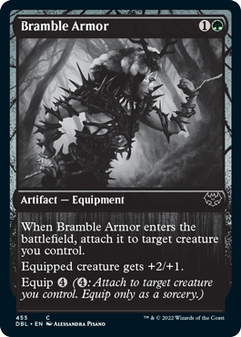 Bramble Armor (455) [Innistrad: Double Feature] | Silver Goblin