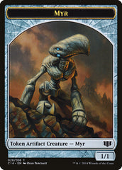Myr // Pentavite Double-Sided Token [Commander 2014 Tokens] | Silver Goblin