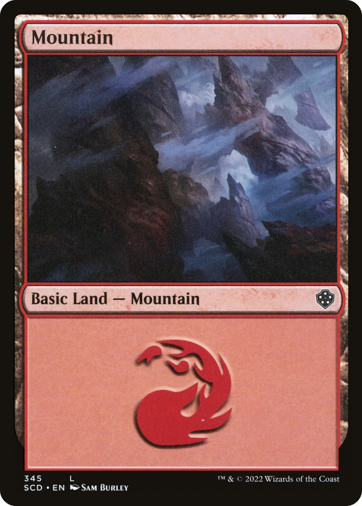 Mountain [Starter Commander Decks] | Silver Goblin