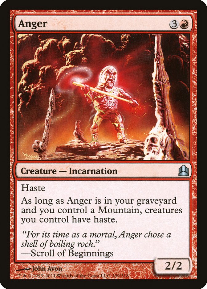 Anger [Commander 2011] | Silver Goblin