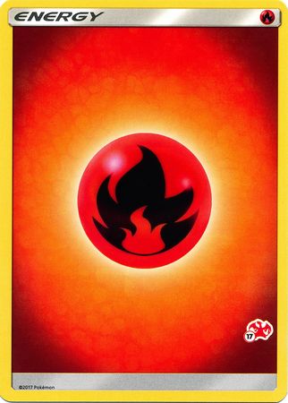 Fire Energy (Charizard Stamp #17) [Battle Academy 2020] | Silver Goblin