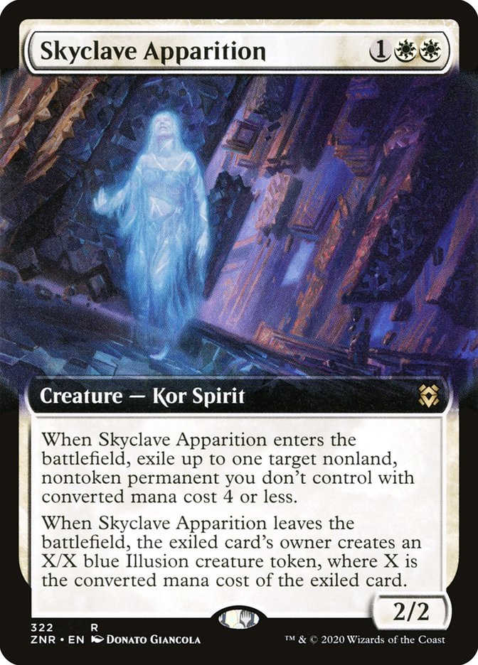 Skyclave Apparition (Extended Art) [Zendikar Rising] | Silver Goblin