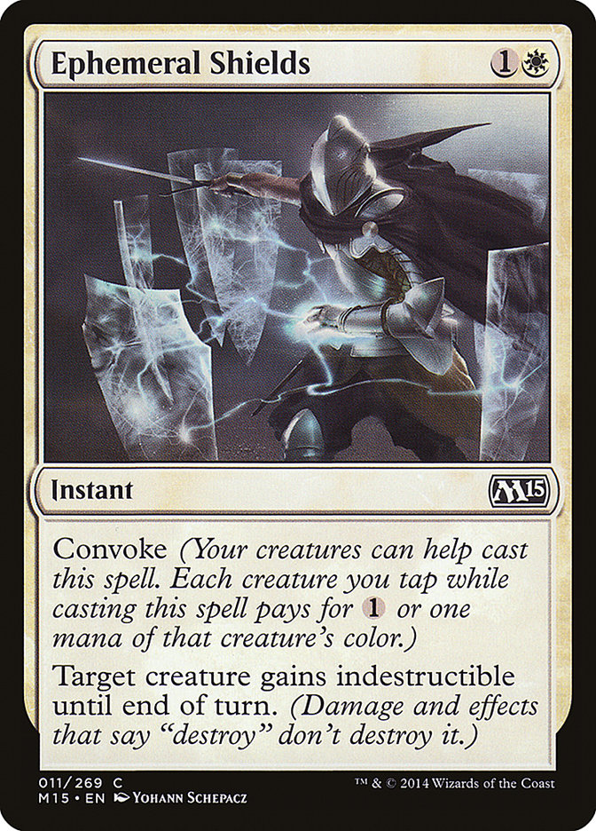 Ephemeral Shields [Magic 2015] | Silver Goblin