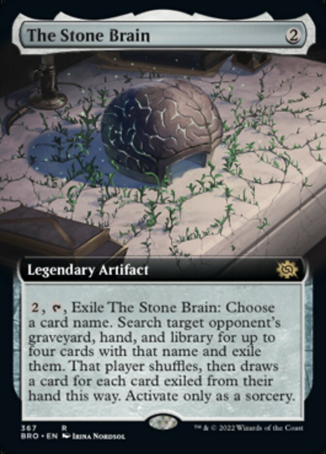 The Stone Brain (Extended Art) [The Brothers' War] | Silver Goblin