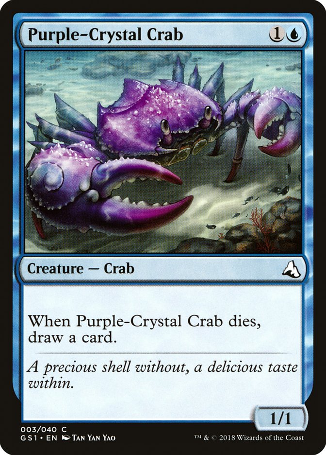 Purple-Crystal Crab [Global Series Jiang Yanggu & Mu Yanling] | Silver Goblin