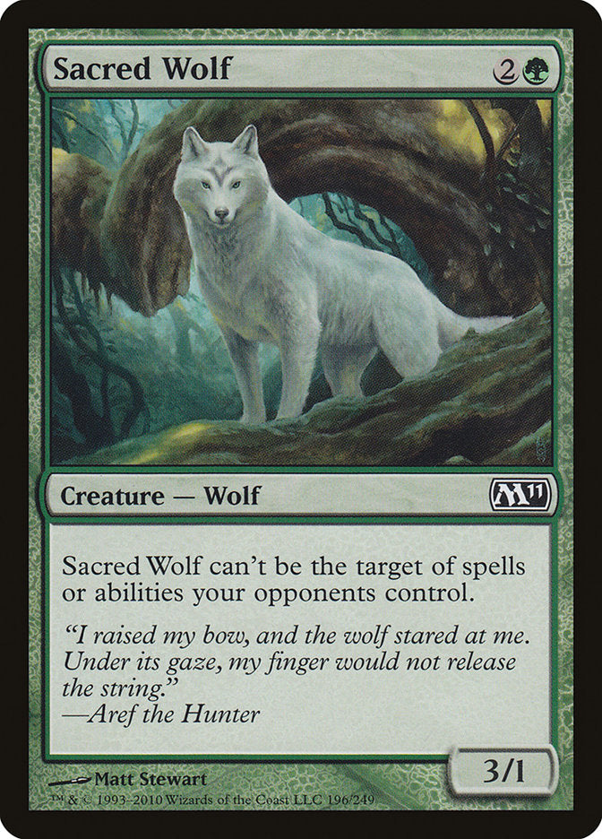 Sacred Wolf [Magic 2011] | Silver Goblin