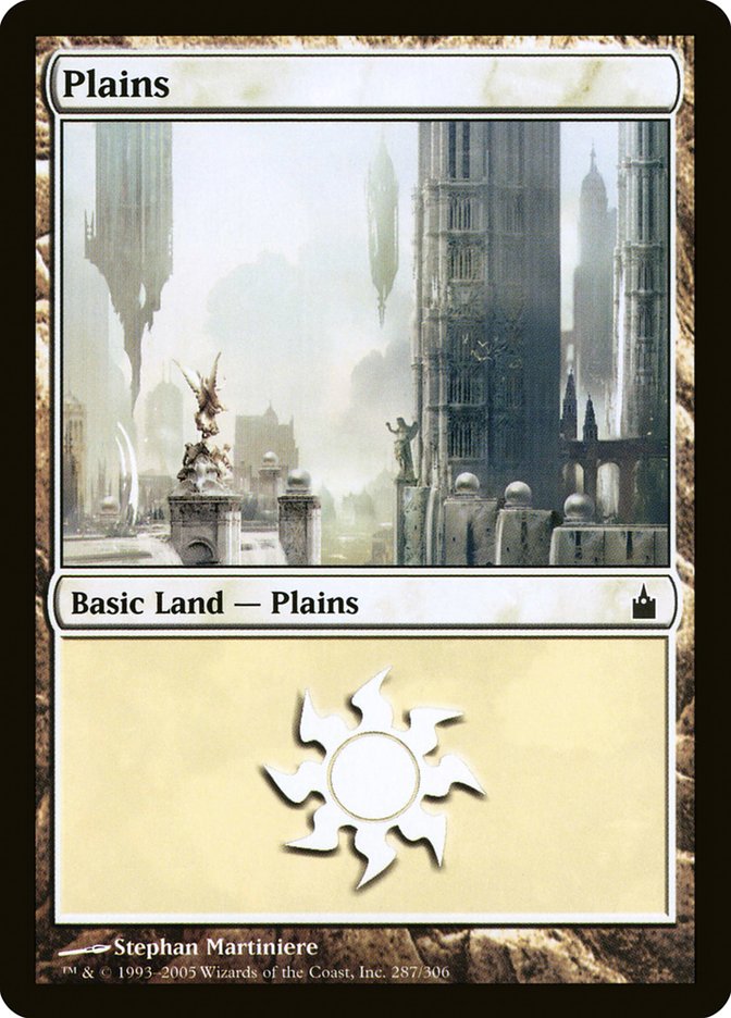 Plains (287) [Ravnica: City of Guilds] | Silver Goblin