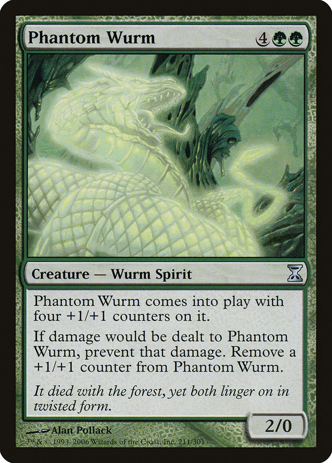 Phantom Wurm [Time Spiral] | Silver Goblin
