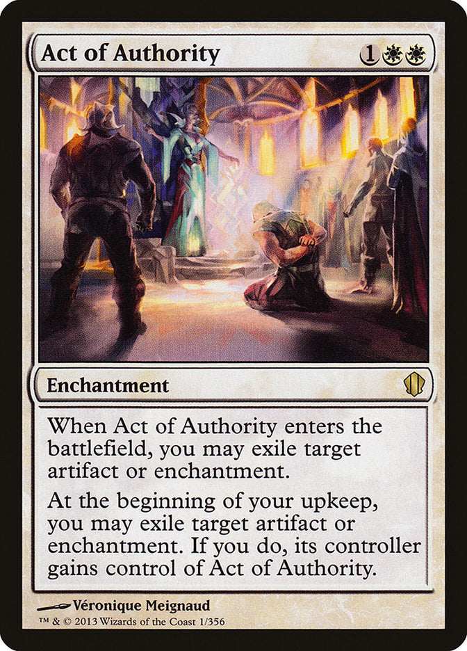 Act of Authority [Commander 2013] | Silver Goblin