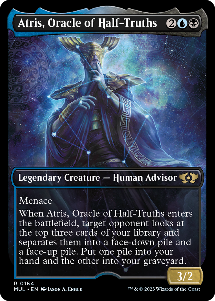 Atris, Oracle of Half-Truths (Halo Foil) [Multiverse Legends] | Silver Goblin
