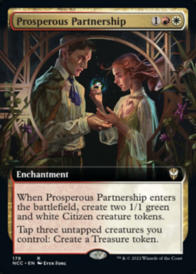 Prosperous Partnership (Extended Art) [Streets of New Capenna Commander] | Silver Goblin