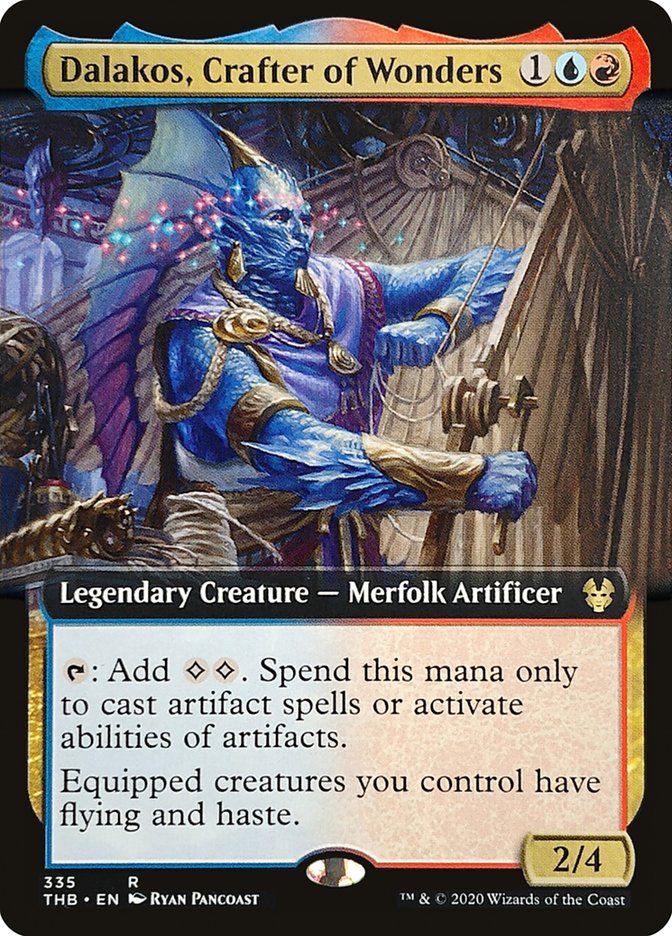 Dalakos, Crafter of Wonders (Extended Art) [Theros Beyond Death] | Silver Goblin