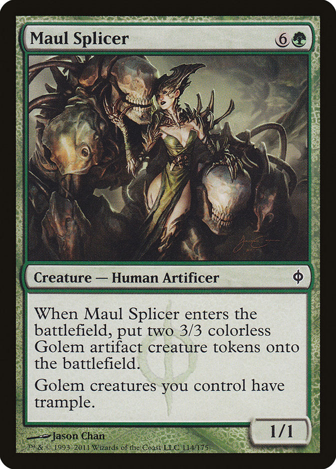 Maul Splicer [New Phyrexia] | Silver Goblin