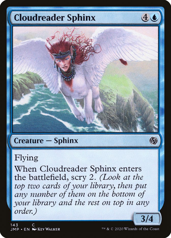 Cloudreader Sphinx [Jumpstart] | Silver Goblin