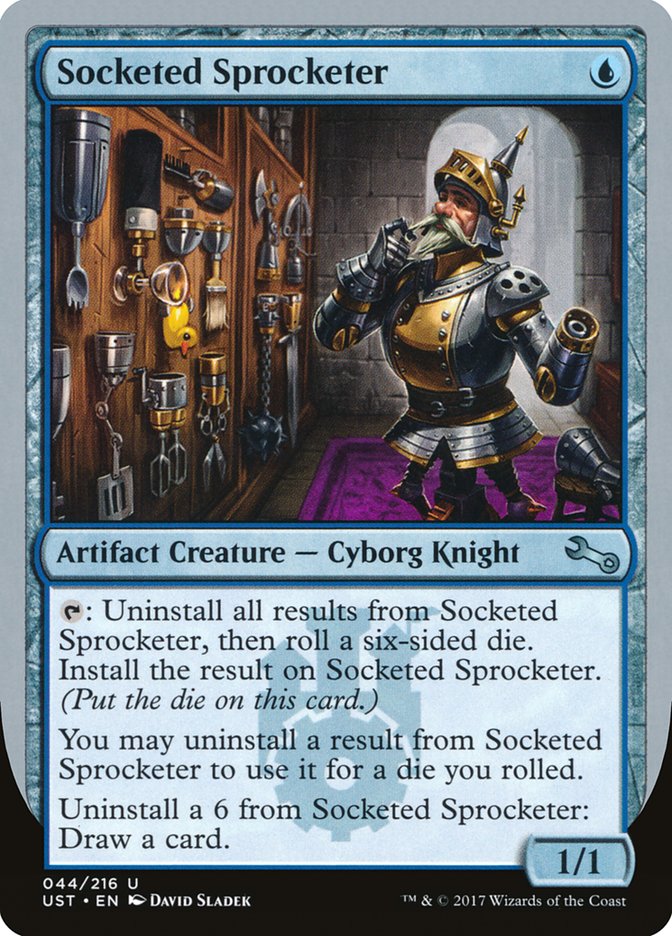 Socketed Sprocketer [Unstable] | Silver Goblin