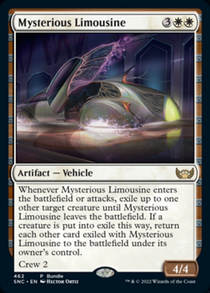 Mysterious Limousine (Bundle) [Streets of New Capenna] | Silver Goblin