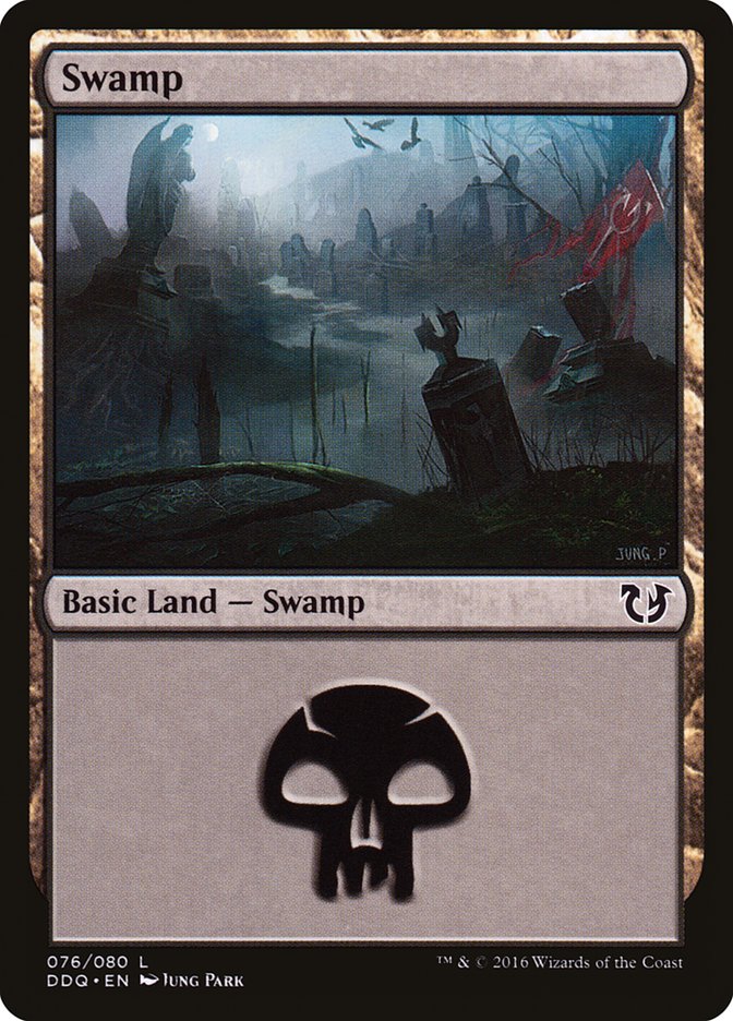 Swamp (76) [Duel Decks: Blessed vs. Cursed] | Silver Goblin