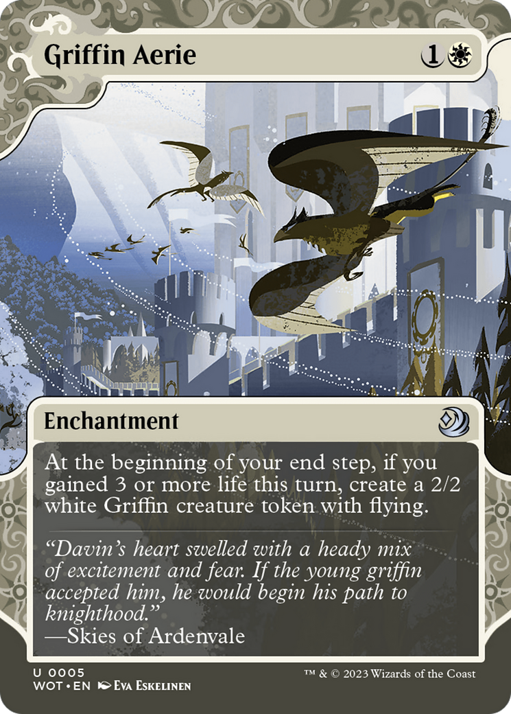 Griffin Aerie [Wilds of Eldraine: Enchanting Tales] | Silver Goblin