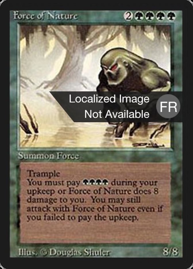 Force of Nature [Foreign Black Border] | Silver Goblin