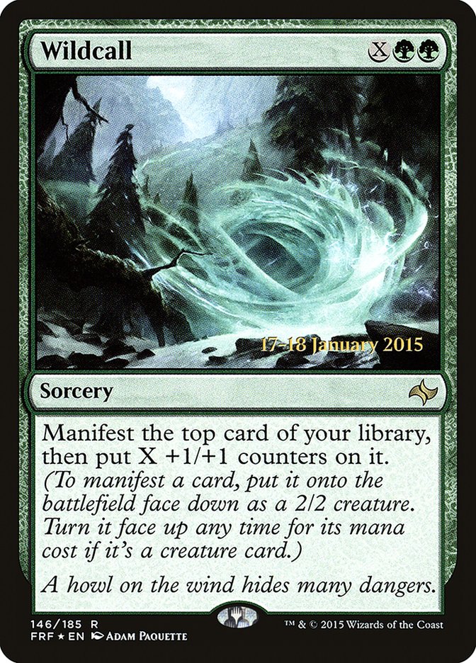 Wildcall [Fate Reforged Prerelease Promos] | Silver Goblin