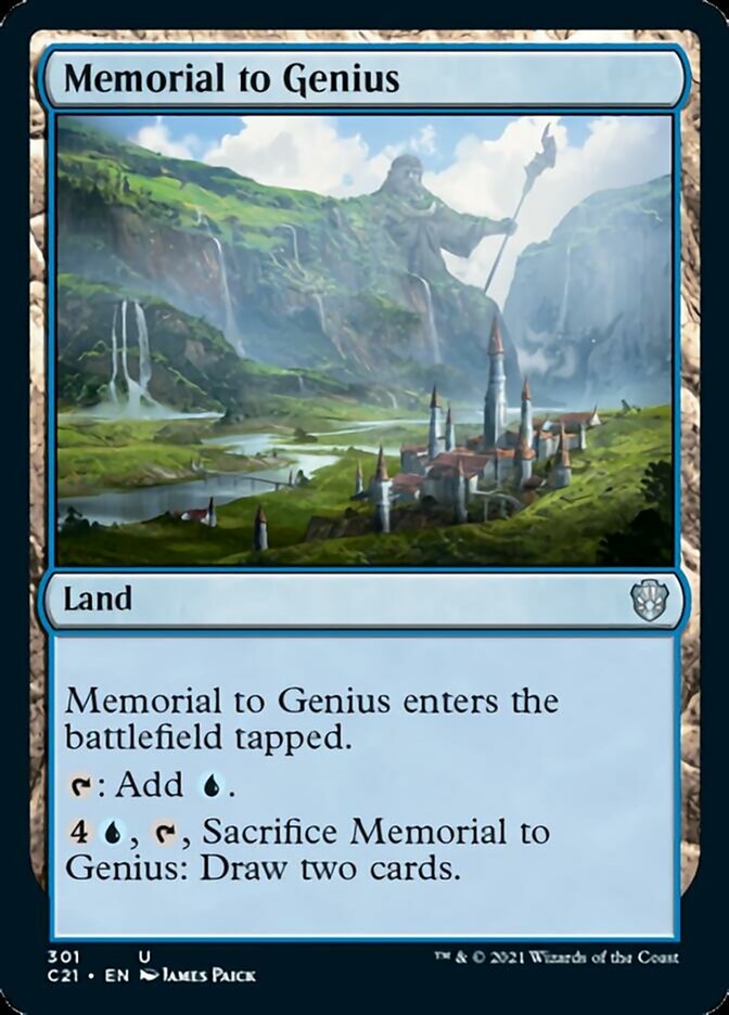 Memorial to Genius [Commander 2021] | Silver Goblin