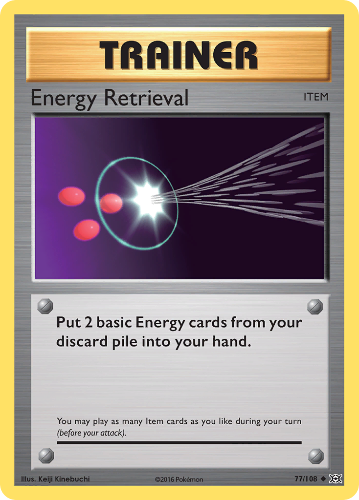 Energy Retrieval (77/108) [XY: Evolutions] | Silver Goblin