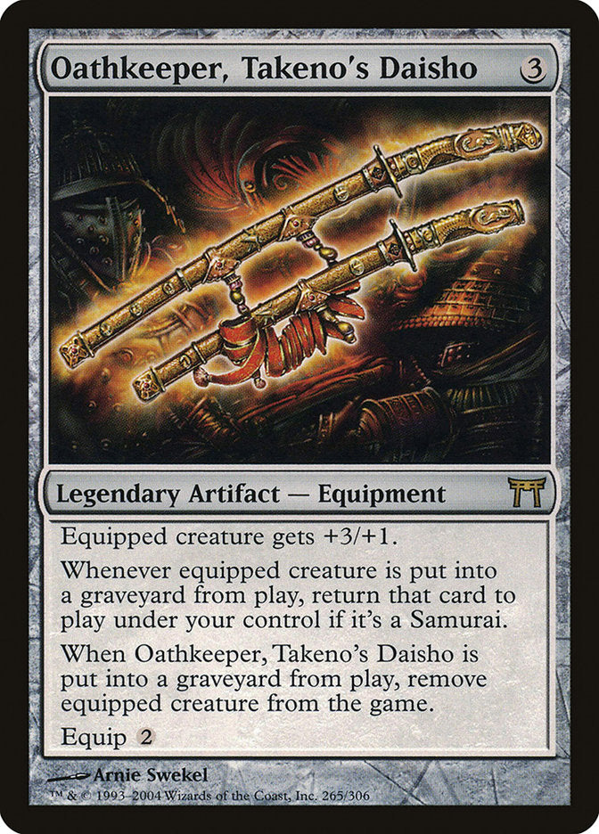 Oathkeeper, Takeno's Daisho [Champions of Kamigawa] | Silver Goblin