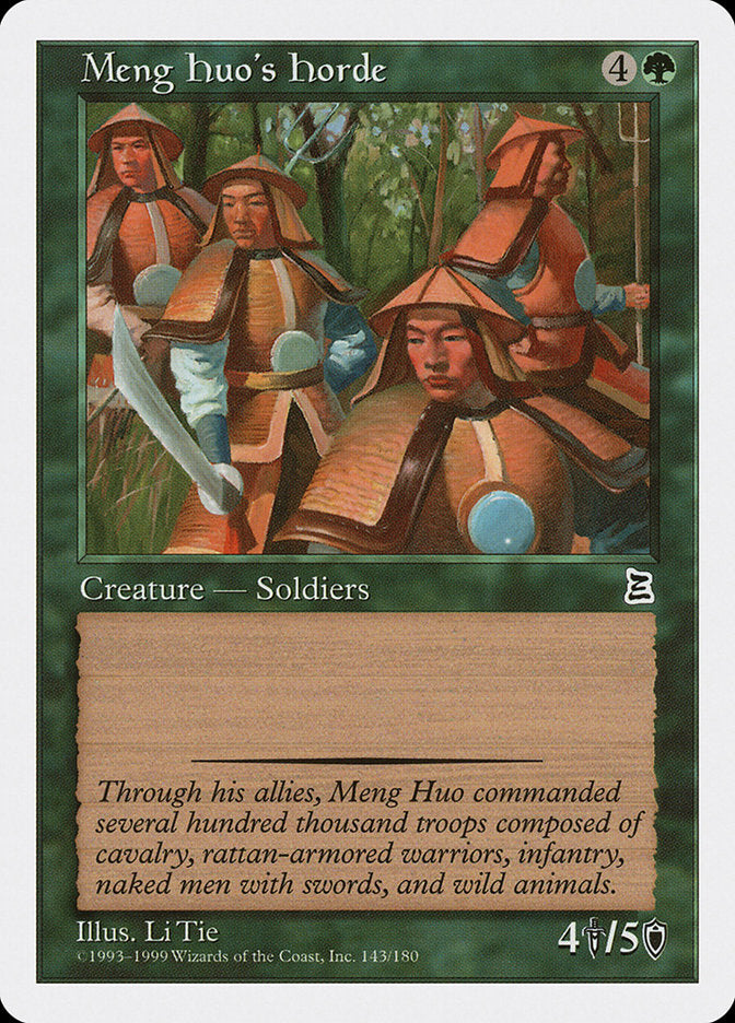 Meng Huo's Horde [Portal Three Kingdoms] | Silver Goblin